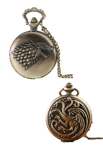 Reloj De Bolsillo Juego De Tronos Game Of Thrones Targaryen