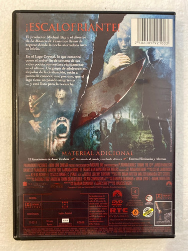 Dvd Original Viernes 13 Reboot Del 2009 Friday The 13th (Usado)