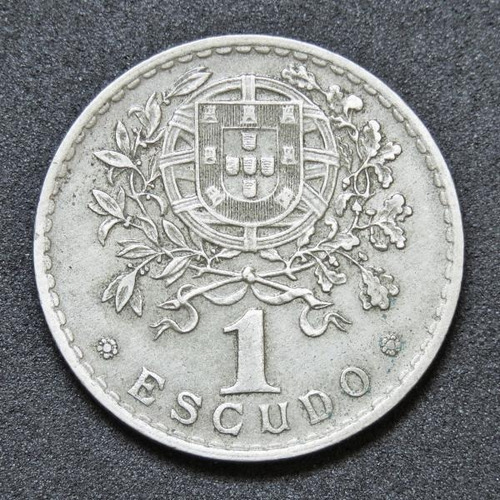 Moeda 1 Escudo 1946 Portugal Rara Assim Quase Soberba (Usado)