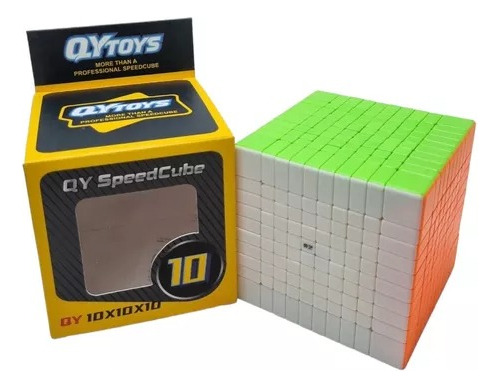 Cubo Rubik Qiyi 10x10 Stickerless Speed Original Velocidad