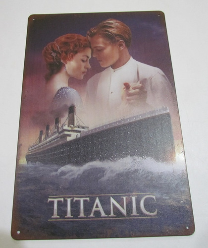 Poster Cartel Placa Leonardo Dicaprio Titanic Decoracion 