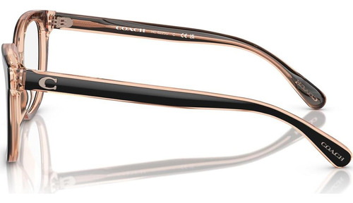 Montura Gafas Coach Hc6225u Cuadradas Mujeres 52mm