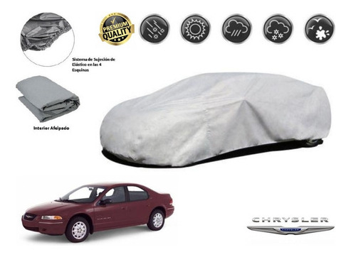 Funda Car Cover Afelpada Chrysler Cirrus Turbo 2.4l 1997