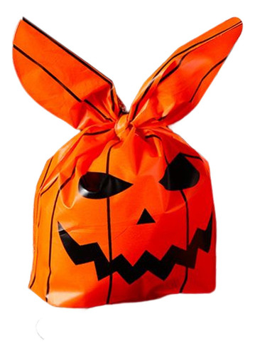 4 X 50x Bolsas De Dulces De Halloween Bolsa Naranja A