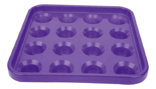 Bandeja Para Bolas De Billar Accesorios Para Mesa Púrpura