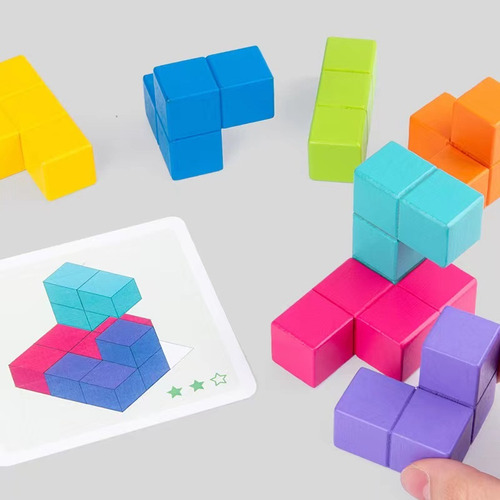 Ímãs Quadrados Cubo Blocos De Construção Cubo Brinquedos