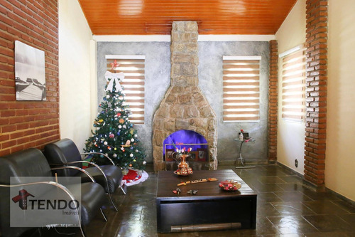 Chácara Com 4 Dormitórios À Venda, 5500 M² Por R$ 1.500.000,00 - Condomínio Nova Suiça - Valinhos/sp - Ch0055