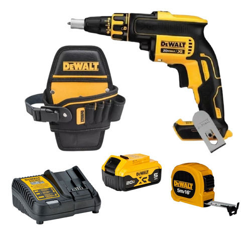 Parafusadeira Drywall Gesso 20v Dcf620 Dewalt + Bat E Acess