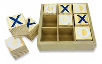Comprar Ta-te-ti De Madera Juguete Didáctico Educativo