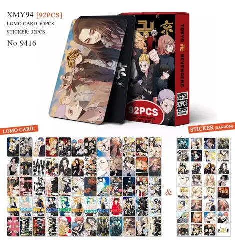 Tokyo Revengers 92-card Lomo Set Anime Collectible | MercadoLivre
