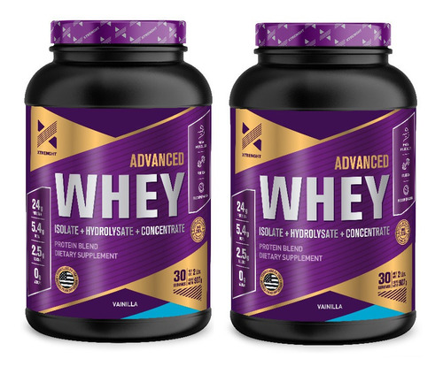 Combo 2 Unidades Advance Whey Protein Xtrenght
