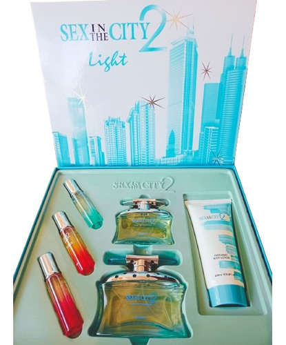 Sex In The City 2 Light Blue Edp 100ml Estuche De Regalo