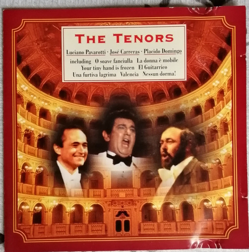 Cd Los 3 Tenores Original Autograph England Villa Urquiza