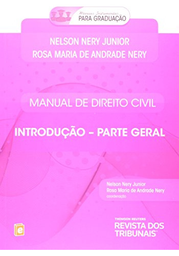 Libro Manual De Direito Civil Introdução Parte Geral 2014 De