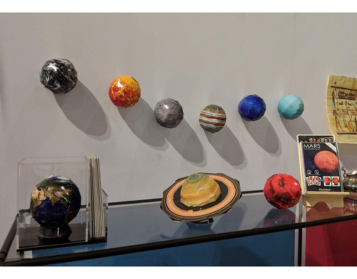 Mercurio - Planeta Del Sistema Solar, Modelo De Artesanía D