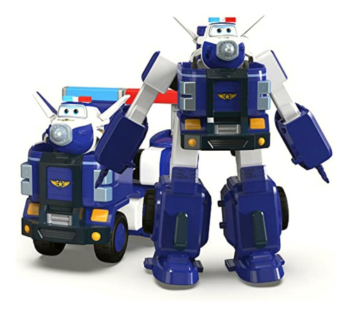 Super Wings Vehículo Transformable Patrulla De Paul