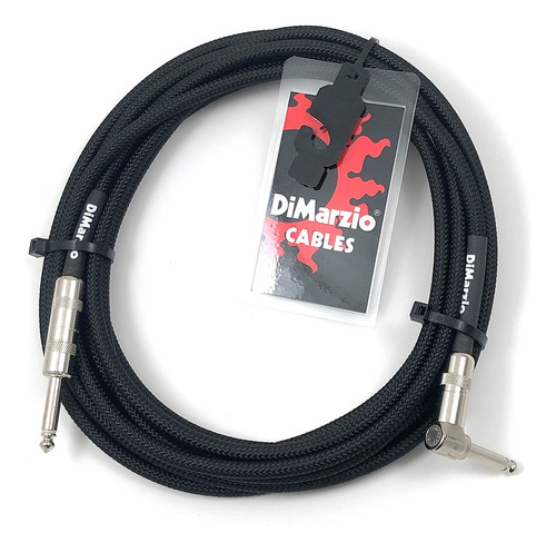 Dimarzio Cable 3 Mts Recto - Angulado Ep1710 + Rocker Music