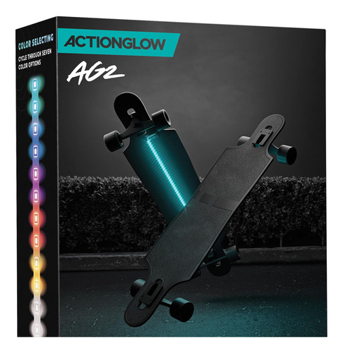 Actionglow Sistema De Iluminación Led Para Longboard/monop.