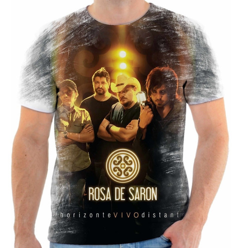 Camiseta Camisa Personalizada Rosa De Saron Banda Gospel