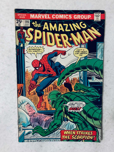 Cómic The Amazing Spiderman #146 Usa 1975 Hombre Araña