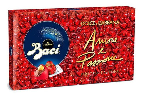 Chocolate Baci Perugina Dolce & Gabbana Edição Limitada 150g