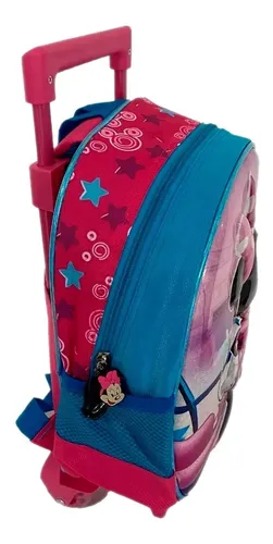 Maleta Ruedas Personajes Pequeña Morral Escolar Niñas