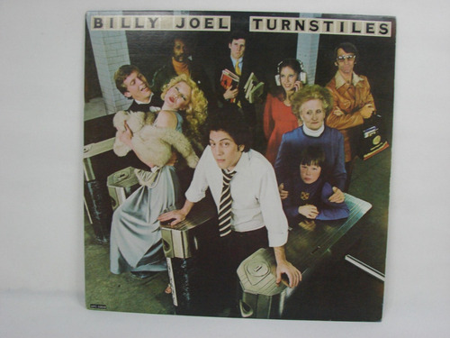 Vinilo Billy Joel Turnstiles 1976 Ed. Canadá C/2