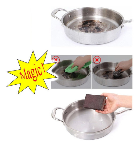 Esponjas De Esmeril W Carborundum Sponge Para Una Limpieza R