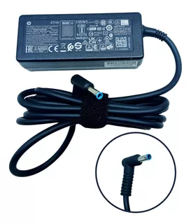 Cargador Hp Original 45w 19.5v Ac Smart Punta Azul - H6y88aa