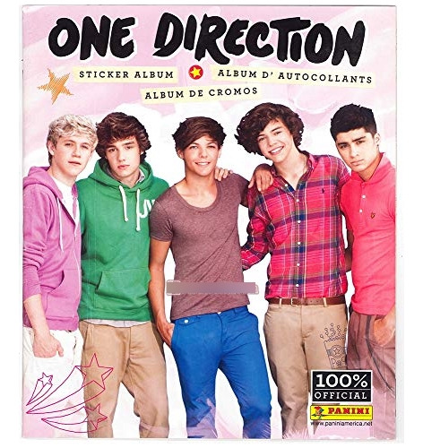 One Direction - Álbum De Pegatinas Coleccionables De 32 Pági