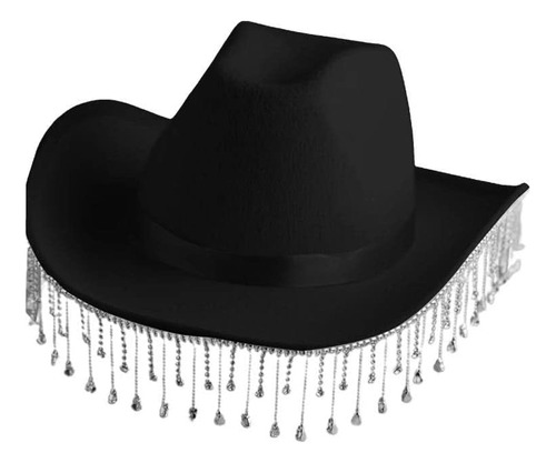 Eliaukly Sombrero Vaquera Parpadeante Sombrero Vaquero Novia