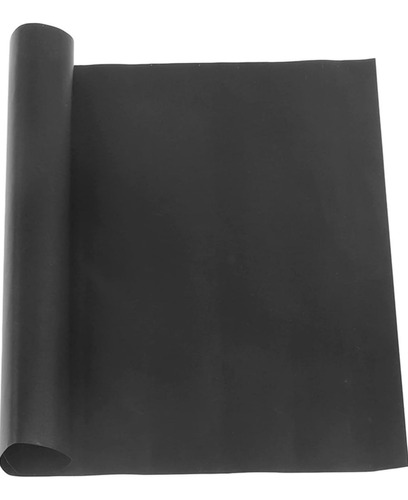 Lamina Antiadherente Parrilla Horno Plancha 40x33cm Clicshop Color Negro