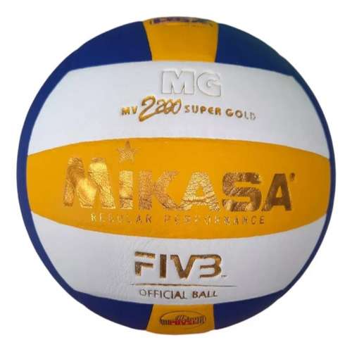 Balón Volleyball Mikasa Mv2200 Super Gold R99