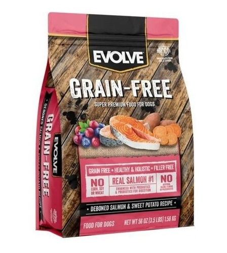 Evolve Grain Free Salmon 24 Lb