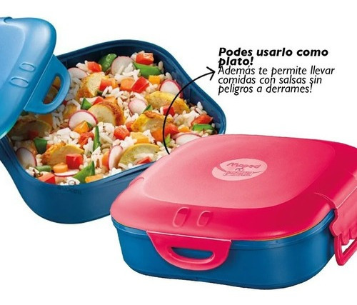 Imagen 8 de 12 de Contenedor Maped Plástico Concept Kids Hermetico Antiderrame