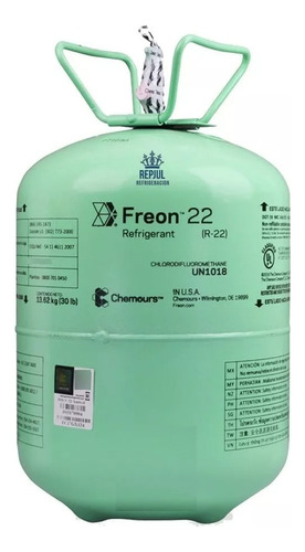 Garrafa Gas R134a Dupont 13.6kg Chemours ( Usa )