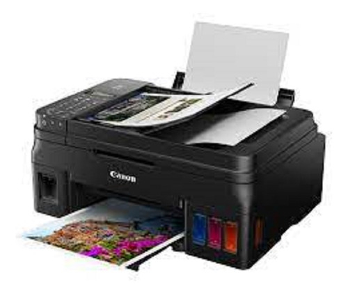 Impresora Canon G4110 Multifuncional Tinta Continua A Color