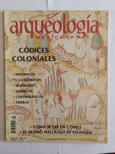 Códices Coloniales Arqueología Mexicana