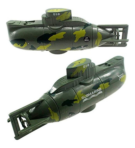 Tipmant Mini Rc Submarino Barco De Control Remoto Modelo Mil