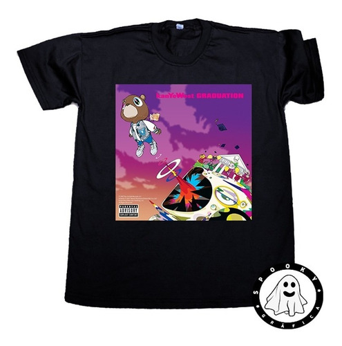 Remera Kanye West- Graduation Algodón Rap Hip Hop