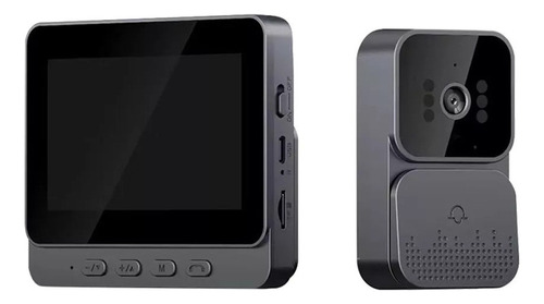 .. Walkie Talkie Com Display De Vídeo Sem Fio, Campainha, O