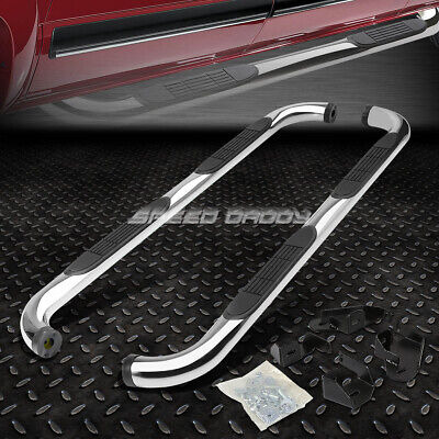 For 01-04 Toyota Tacoma Double Cab Chrome 3  Side Step N Ddq