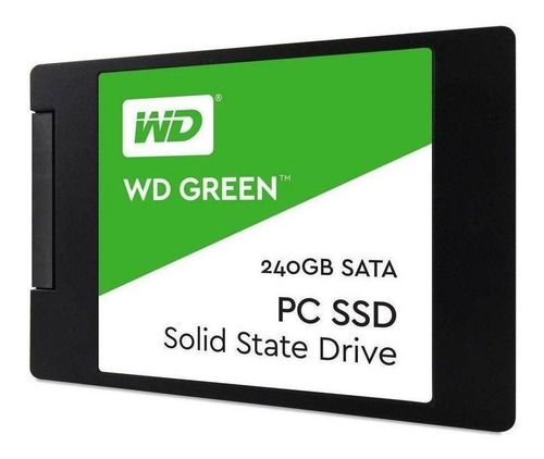 Imagen 2 de 2 de Disco sólido SSD interno Western Digital WD Green WDS240G2G0A 240GB verde