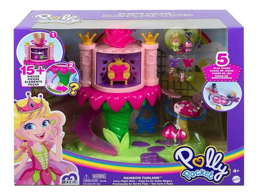 Polly Pocket Viaja En Un Vuelo Magico