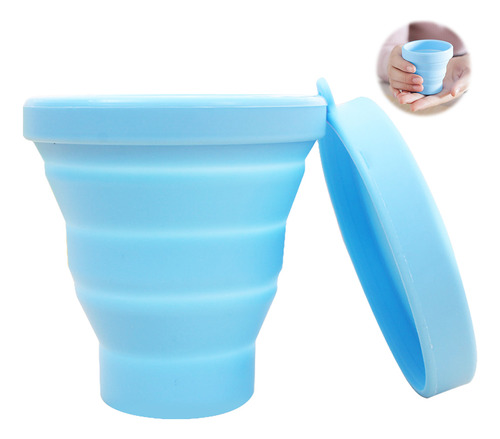 Taza Retráctil De Silicona, 170 Ml, Taza De Viaje