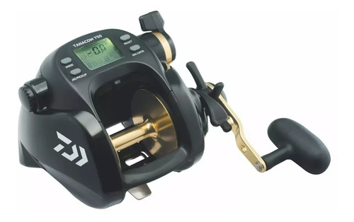 Carretilha Elétrica Daiwa Japão Tanacom 750 Manivela Direita