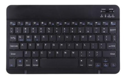 Teclado Portatil Inalambrico Wifi Color Negro Comtcl0001