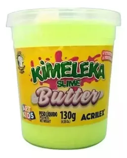 Kimeleka Butter Slime Pefumado Color Amarillo Oferta