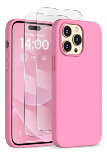Capa Líquida Projetada Para iPhone 14 Pro Max