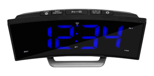 Reloj Despertador Dijital Con Puerto De Carga Para Tu Celula